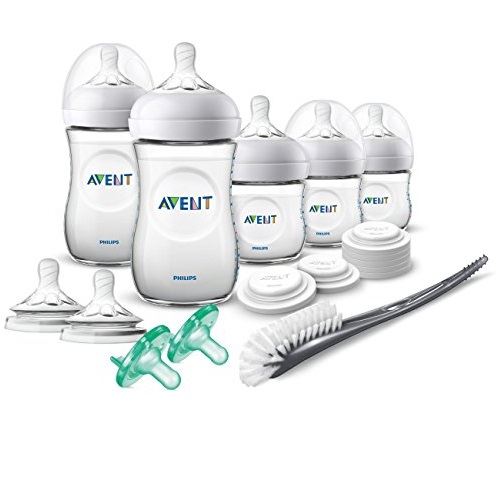 Philips Avent Natural Baby Bottle Newborn Starter Gift Set, SCD206/03, Only $21.89, free shipping