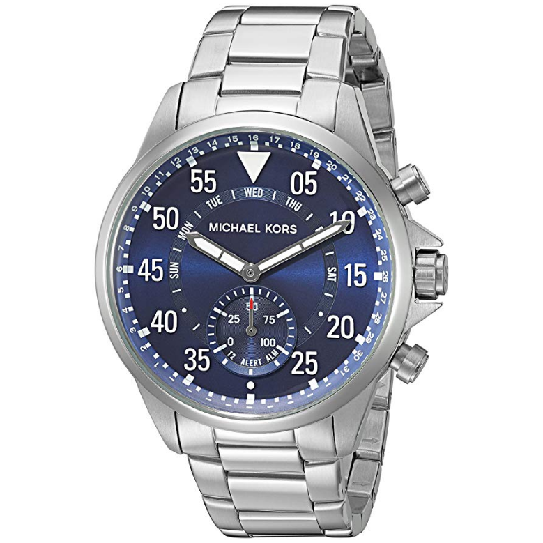 Michael Kors 邁克·科爾斯 Gage 不鏽鋼智能手錶，原價$295.00，現僅售$111.75，免運費