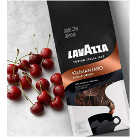 Lavazza Single Origin Kilimanjaro Ground Coffee Blend, Medium Roast, 12-Ounce Bag $5.83