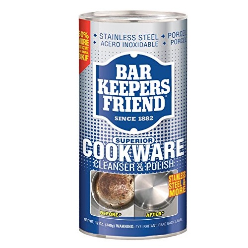 Bar Keepers Friend Superior Cookware Cleanser & Polish | 12-Ounces | 1-Unit, Only $3.38