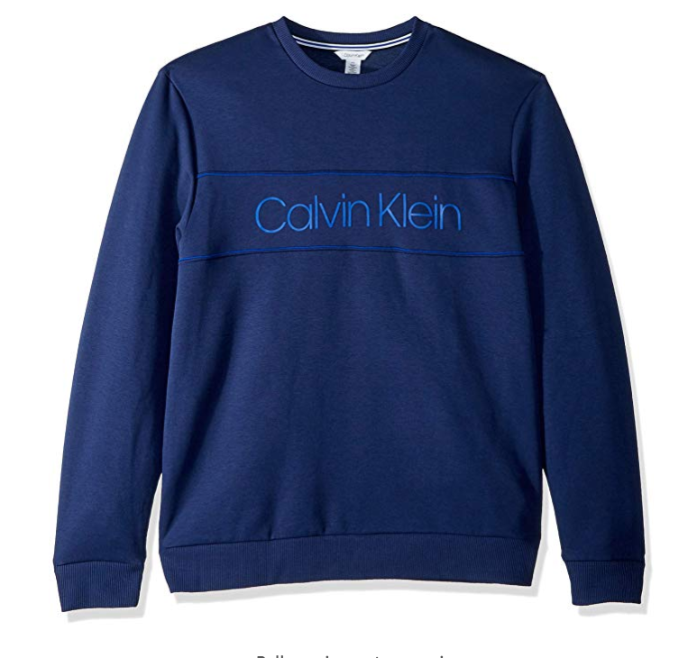 Calvin Klein Men's The Soft-Touch Fleece Sweatshirt only $15.96