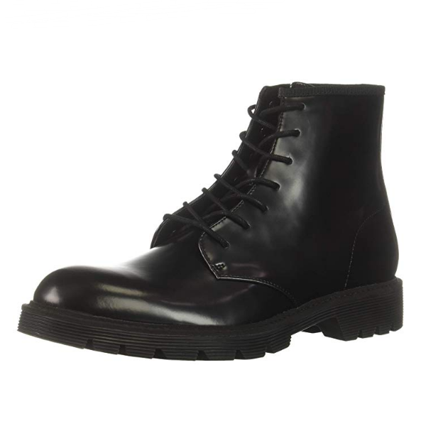 Calvin Klein Men's Fenton Box Leather Combat Boot $36.98，free shipping