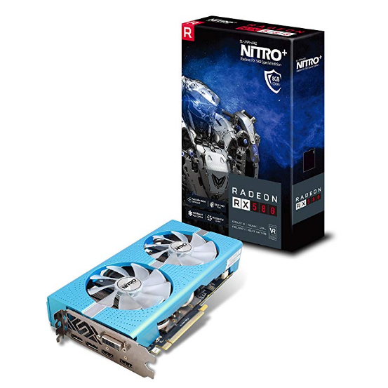 Sapphire Radeon Nitro+ RX 580 8GB GDDR5 Dual HDMI / DVI-D / Dual DP w/ Backplate Special Edition (UEFI) PCI-E Graphic Cards 11265-21-20G $219.99，free shipping