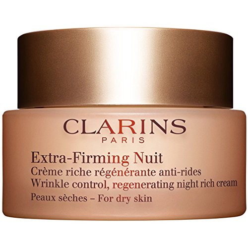 Clarins Extra-Firming Nuit Wrinkle Control Regenerating Night Rich Cream Dry Skin, 1.6 Ounce, Only $57.93, free shipping