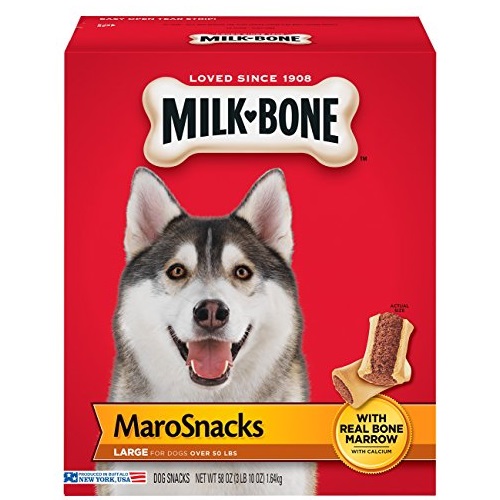 Milk-Bone 大型狗零食，58 oz，原价$8.90，现仅售$6.24