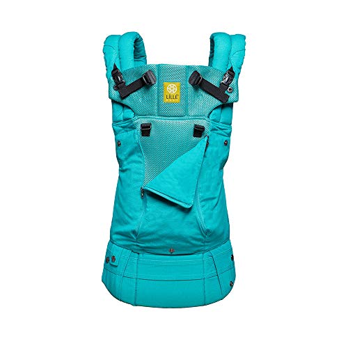 SIX-Position, 360° Ergonomic Baby & Child Carrier by LILLEbaby – The COMPLETE All Seasons (Caribbean Sea) $56