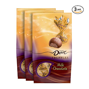 Dove Milk Chocolate Truffles, Christmas Candy Gifts, 5.31 Ounce (Pack of 3) $6.17