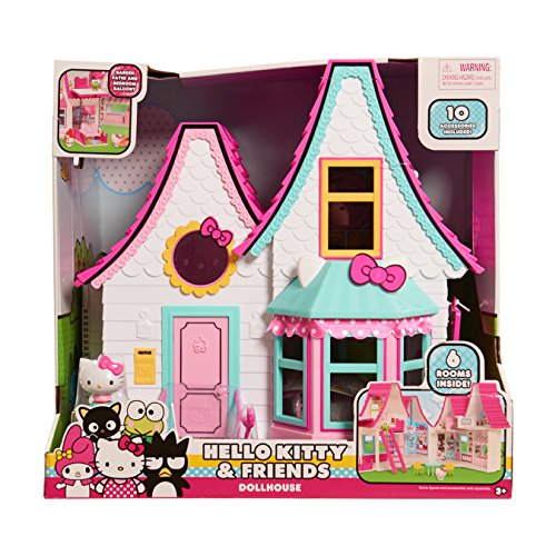 Hello Kitty 娃娃屋，15英寸高，原价$69.99，现仅售$28.03，免运费
