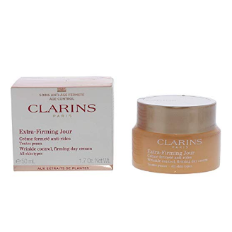 Clarins Extra Firming Day Wrinkle Lifting Cream for All Skin Type, 1.7 Ounce $49.85，free shipping