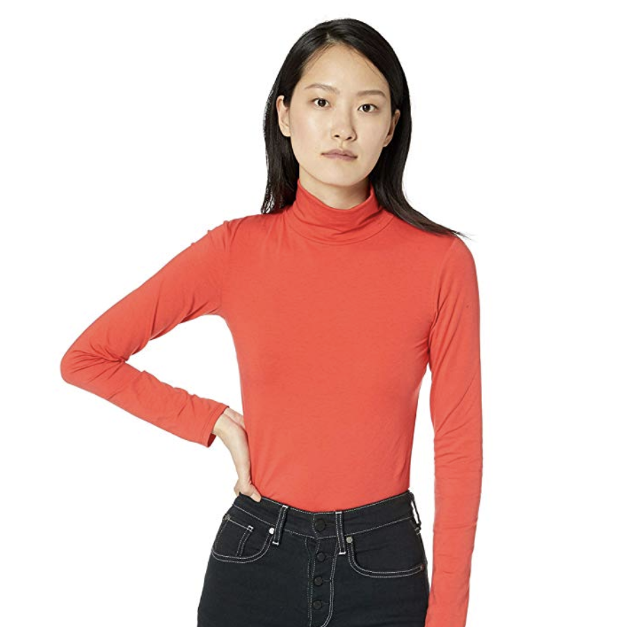 Calvin Klein Women's Long Sleeve Turtleneck Sweater only $12.30