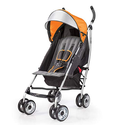 Summer Infant 3Dlite Convenience Stroller, Tangerine $69.99，free shipping