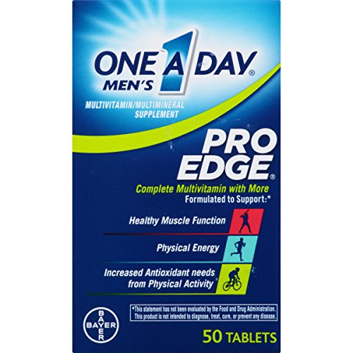 One-A-Day Pro Edge 男士專用綜合維生素，50粒，原價$9.99，現僅售$7.57，免運費
