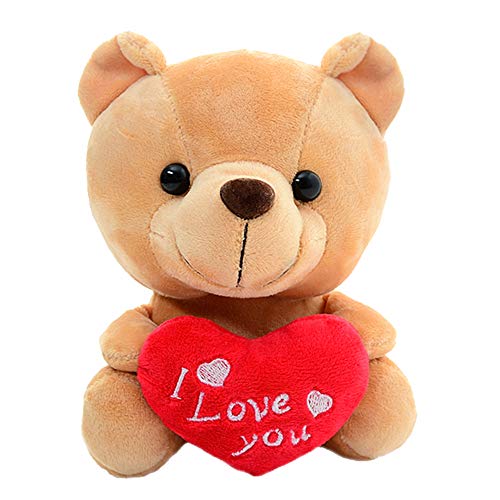 Gloveleya Plush Teddy Bear with Heart I Love You''Lover's Gifts 6