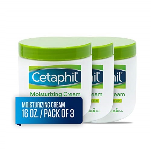 Cetaphil Moisturizing Cream for Very Dry/Sensitive Skin, Fragrance Free, 16 Ounce, 3 Count, Only $23.97, free shipping after using SS