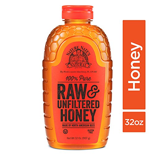 Nature Nate’s 100% Pure Raw & Unfiltered Honey; 32-oz. Squeeze Bottle; Certified Gluten Free and OU Kosher Certified; Enjoy Honey’s Balanced Flavors, Only $9.18
