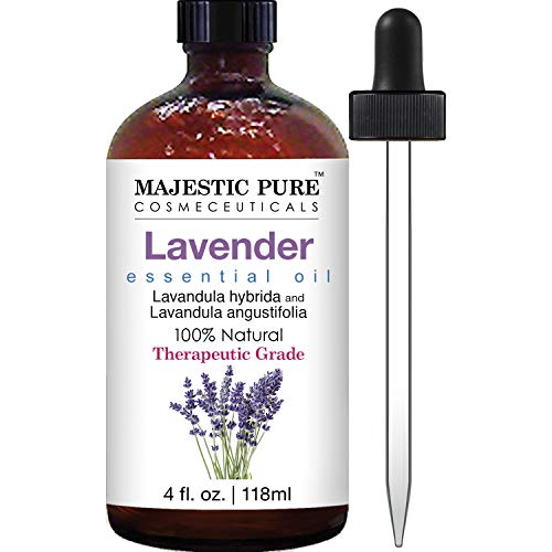 Majestic Pure Lavender Oil, Natural, Therapeutic Grade, Premium Quality Blend of Lavender Essential Oil, 4 fl. Oz, Only $12.26