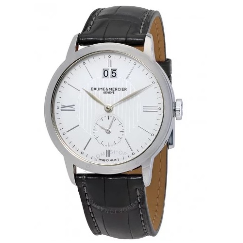 Baume and Mercier Classima GMT Time Zone Silver Dial Men's Watch M0 Item No. A10218, only $599.00 after applying coupon code, free shipping