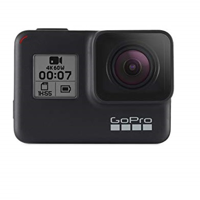 GoPro HERO7 Black — Waterproof Digital Action Camera with Touch Screen 4K HD Video 12MP Photos Live Streaming Stabilization, Only $279.00, free shipping