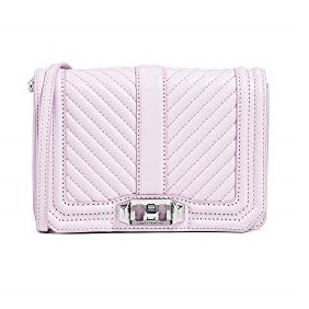 Rebecca Minkoff Chevron Quilted Small Love Cross-Body Bag, Only $136.50, free shipping