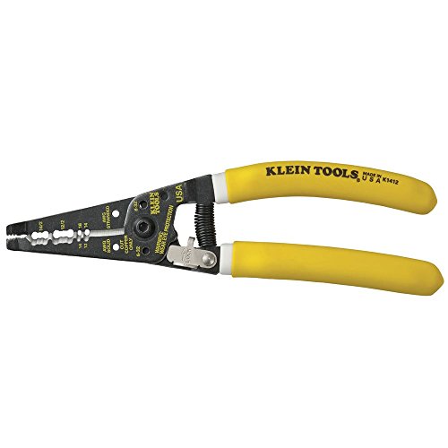 Klein Tools Wire Cutter and Wire Stripper, Cuts Solid Copper Wire, Strips 12 and 14 AWG Solid Wire Klein Tools K1412, Only $17.71 after clipping coupon