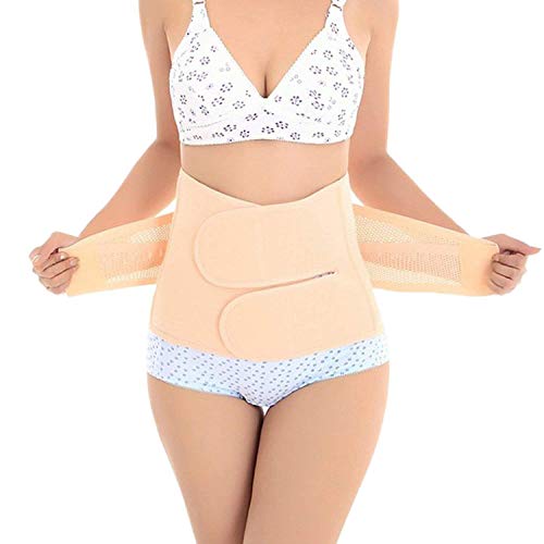 Trendyline Women Postpartum Girdle Corset Recovery Belly Band Wrap Belt Nude Small, Only $13.99