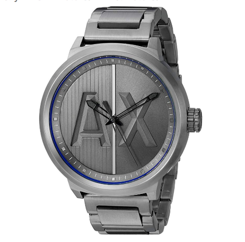 Armani Exchange Men's AX1362 Gunmetal Watch only $99.99