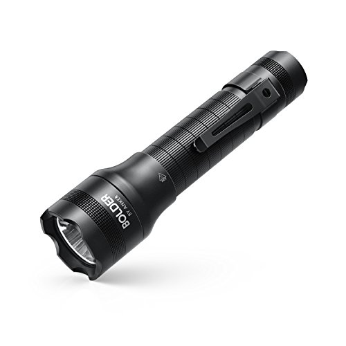 Anker [Rechargeable] Bolder LC40 Flashlight, LED Torch, Super Bright 400 Lumens CREE LED, IP65 Water Resistant, 5 Modes High/Medium/Low/Strobe/SOS, Indoor/Outdoor , Only $15.99