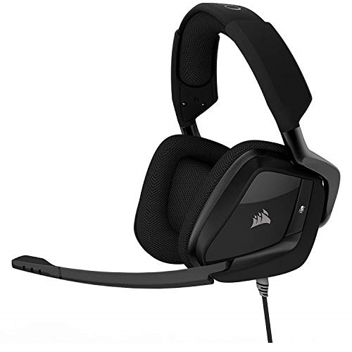 CORSAIR Void PRO Surround Gaming Headset - Dolby 7.1 Surround Sound Headphones for PC - Works with Xbox One, PS4, Nintendo Switch, iOS and Android - Carbon, Only $49.00, free shipping