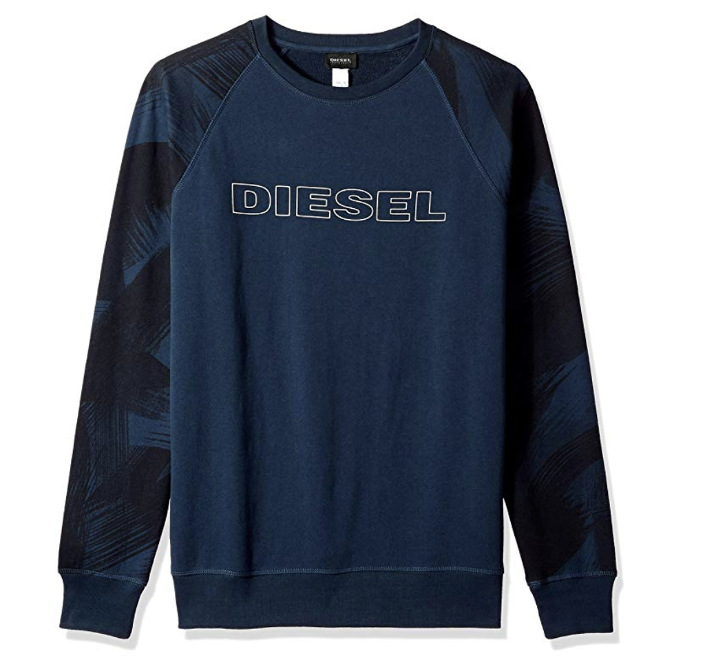 Diesel迪赛Umlt-max 男卫衣，现仅售$35.59, 免运费！