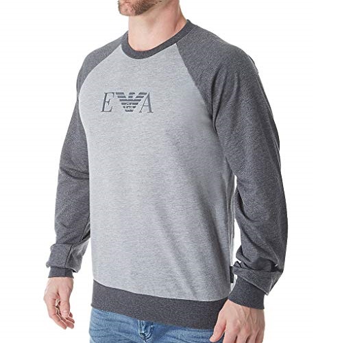 Emporio Armani Men's Melange Mix Terry Sweater, Only $49.95, free shipping