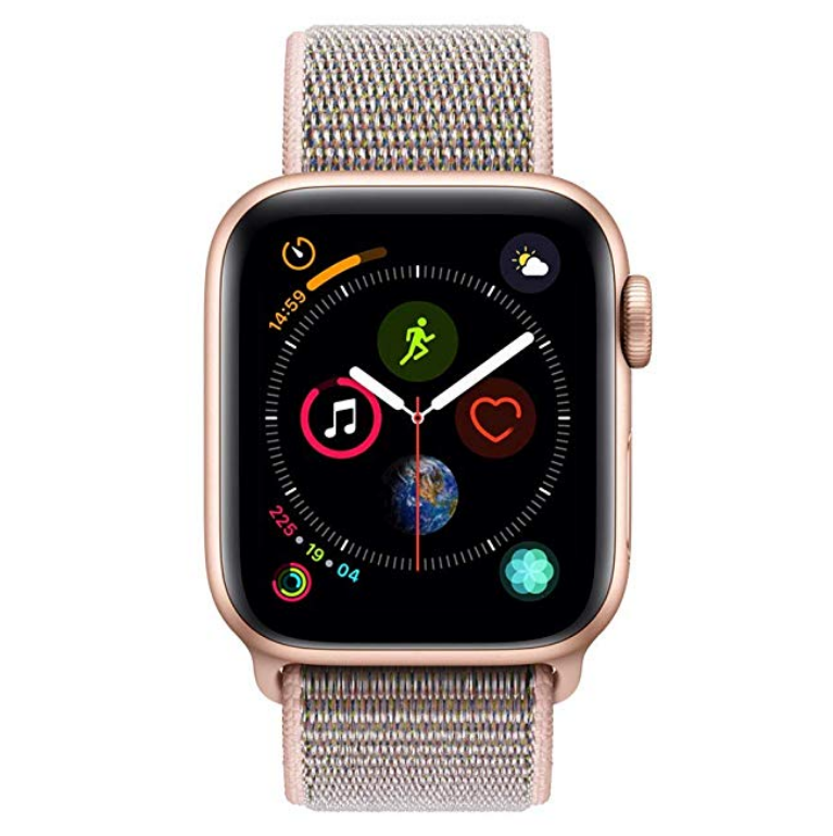 Apple 苹果 Watch Series 4 智能手表 GPS+蜂窝 40mm 金色，仅售$394.45，免运费