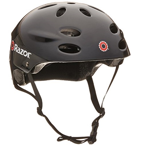 Razor V-17 Adult Multi-Sport Helmet (Black), Only $11.88