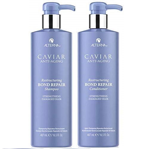 CAVIAR Anti-Aging Restructuring Bond Repair Shampoo and Conditioner Set, 16.5-Ounce, Only $47.92, free shipping