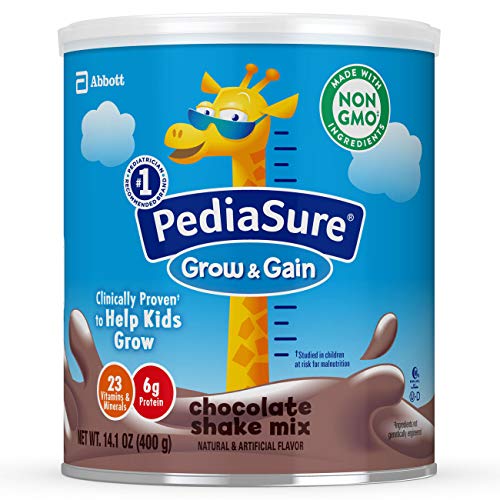 PediaSure Grow & Gain Non-GMO Chocolate Shake Mix Powder, Nutrition Shake for Kids, 14.1 oz, 3 count, Only $26.70, free shipping after clipping coupon and using SS