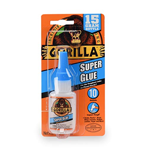 Gorilla Super Glue 15 Gram, Clear, Only $2.99, You Save $12.00(80%)