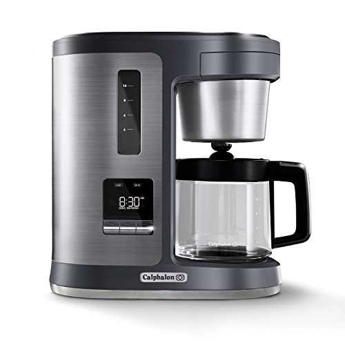 Calphalon Special Brew 10-Cup Coffee Maker, Dark Stainless Steel, Only $59.99, free shipping