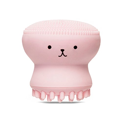 ETUDE HOUSE My Beauty Tool Jellyfish Silicon Brush - All in One Deep Pore Cleansing Sponge & Brush, For Exfoliating, Massage, Cleansing Soft Brush, Only $5.09