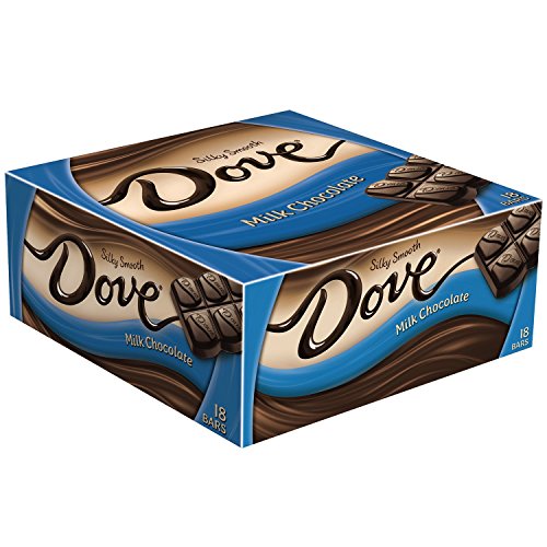 Dove Milk Chocolate Singles Size Candy Bar 1.44-Ounce Bar 18-Count Box, Only $12.15, free shipping after using SS