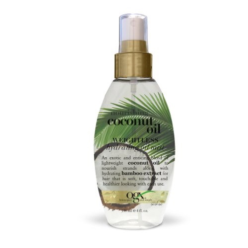OGX Coconut Milk Weightless Hydrating Oil Mist, 4-Ounce, Only  $5.45, free shipping after using SS