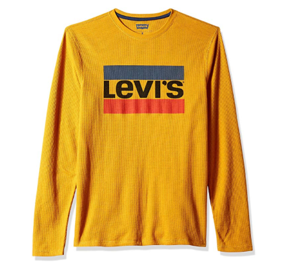 Levi's Men's Covington2 Thermal Knit Shirt only $14.34