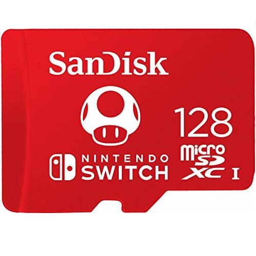 SanDisk闪迪 microSDXC记忆卡，Nintendo Switch 专用，128GB，原价$34.99，现仅售$20.49