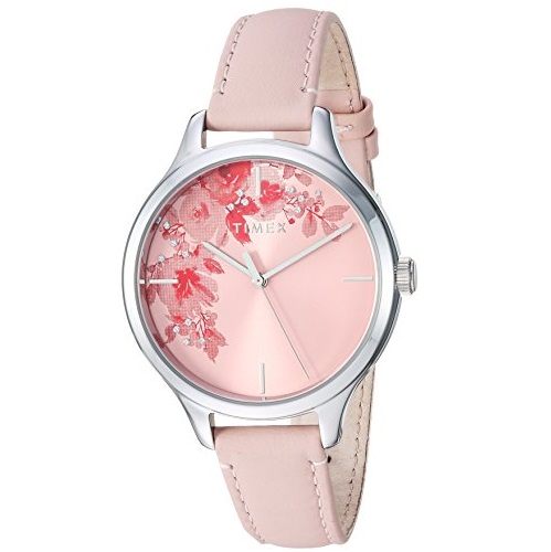 超美！ Timex 施华洛世奇水晶时尚女装表，原价$60.00，现仅售$30.76，免运费