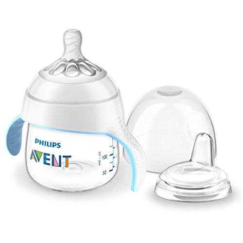 Philips Avent My Natural Trainer Sippy Cup, Clear, 5oz, 1pk, SCF262/03, Only $5.59