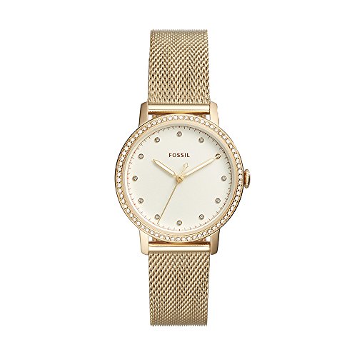 Fossil Women's Neely Quartz Watch with Stainless-Steel Strap, Gold, 16 (Model: ES4366, Only $67.49, free shipping