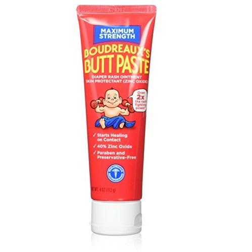 史低价！Boudreaux's Butt Paste 强力护臀膏，4 oz/支，共2支，现仅售$14.82