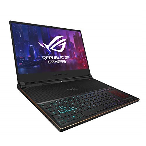 ASUS ROG Zephyrus S Ultra Slim Gaming Laptop, 15.6” 144Hz IPS Type FHD, GeForce RTX 2070, Intel Core i7-8750H, 16GB DDR4, 512GB PCIe NVMe SSD, GX531GW-AS76 .62” Thin, Only $1,999.00, free shipping