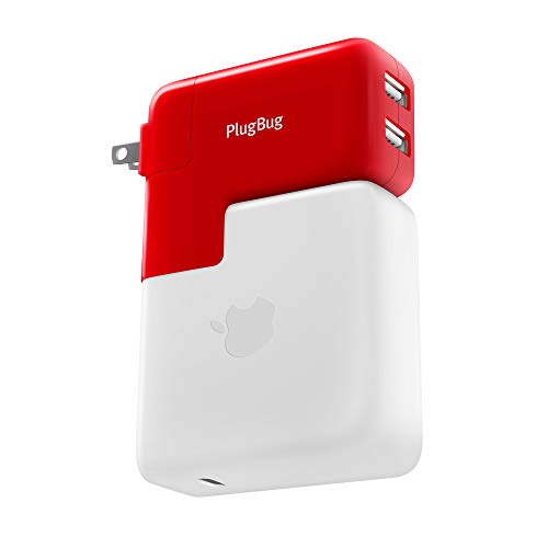 Twelve South PlugBug Duo - Newest Version - All-in-one MacBook Global Travel Adapter + Dual iPhone/iPad/USB Charger, Only $30.01, free shipping