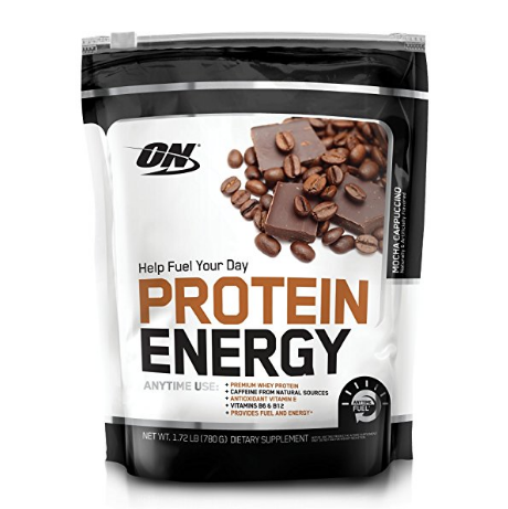 OPTIMUM NUTRITION On Protein Energy Supplement, Mocha Cappuccino, 1.72 Pound $19.66，free shipping