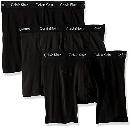 Calvin Klein Elements 男士平角內褲，三條裝，現僅售$23.99。多色同價!