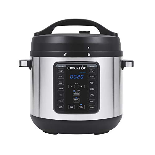 Crock-Pot 8-Quart Multi-Use XL Express Crock Programmable Slow Cooker and Pressure Cooker with Manual Pressure, Boil & Simmer, Stainless Steel, Only $66.23, free shipping